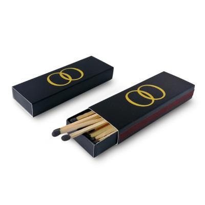 China Promotion / Hotel / Advertising / Lighting Best Quality Colorful Tips Wooden Matches In Box Cigar Matches for sale