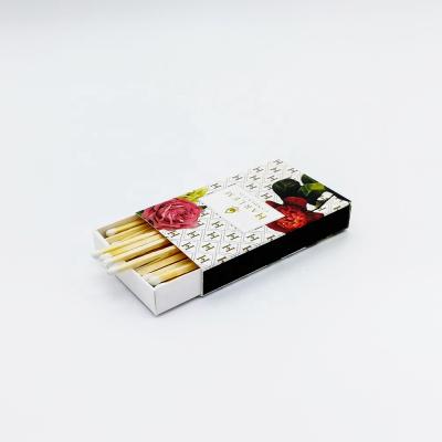 China Promotion / Hotel / Advertising / Lighting Security Candle Matches Custom Box Matches Long Box Colored Matches for sale