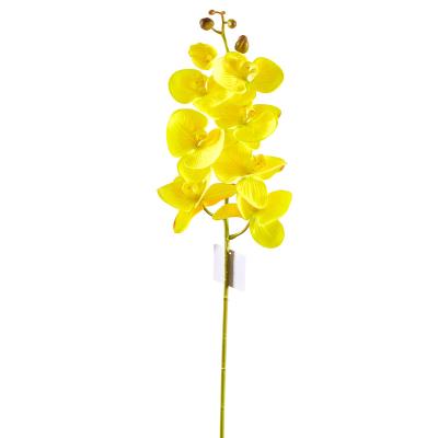 China High Quality Latex Fake Orchid Phalaenopsis Artificial Flowers Branches Real Touch Orchids Home Office Decoration Wedding Supplies for sale