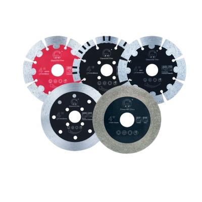 中国 115mm Diameter Granite Diamond Saw Blade Diamond Cutting Circular Blade Turbo Ceramic Cutter Granite Dry 販売のため