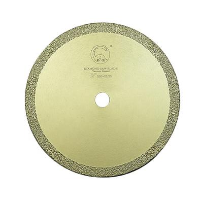 中国 Good Quality Granite Stone 9 INCH 230 mm Sharp Cut and Vacuum Welded Diamond Saw Blade 販売のため