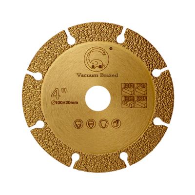 中国 Cutting Granite Hot Sale 100mm Diamond Saw Blade Vacuum Welded For Concrete Granite Marble Stone Cutting 販売のため