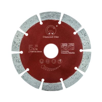 중국 Cutting 133mm Diamond Saw Blade For Ceramic Brick Stone Cutting 5in Granite Best Performance 판매용