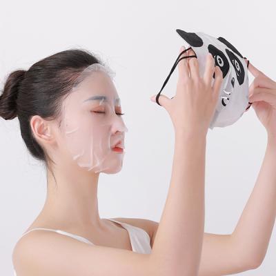 Cina Panda stampa a vapore maschera facciale maschera facciale fogli Certificato ISO in vendita