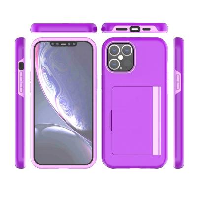 Chine Caisses protectrices du porte-cartes IPhone11 3in1 TPU Smartphone à vendre