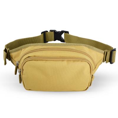 China Zipper Closer Polyester Camouflage 2.5L Outdoor Waist Pack for sale