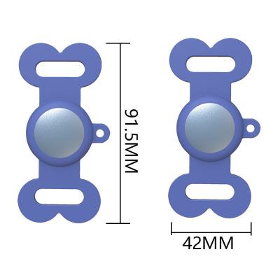 Cina Manufatto di protezione del silicone, cani Airtag per il rivestimento protettivo dell'inseguitore di Apple in vendita