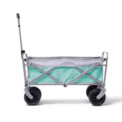 China Easy Folding Customizable Colors Foldable  Wagon Cart High Duty garden cart utility  Wagon Outdoor Garden Tool Cart for sale