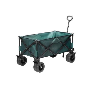 China Easy Folding outdoor multipurpose garden cart utility fold camping Heavy Duty Foldable Hand Beach Trolley Wagon Cart trolley with wheels for sale