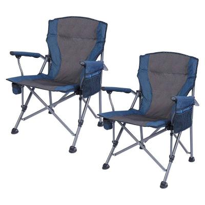 China Foldable Sample Available Wholesale Outdoor Fishing Beach  Folding Portable camping chair For Hiking Fishing Folding Chair With Armrests for sale