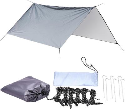 China UV-resistant 210T Nylon Waterproof Outdoor Beach Camping Tent Poles Portable Automatic Survival Gear Shelter Two Bedrooms Family Tent Sun for sale