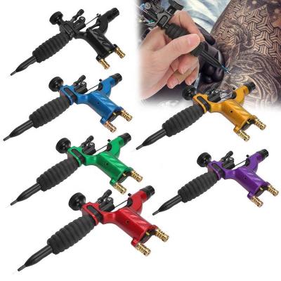 China Professional Rocket II Tattoo Pen Rotary Pen Gun With Light Powerful Japanese Motor Tattoo Pen For LED Light Tattoo Machine zu verkaufen