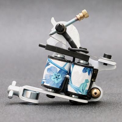 China Great Design House Pattern Tattoo Liner 10 Coil Tattoo Machine Gun Tattoo Machine For Body Art zu verkaufen