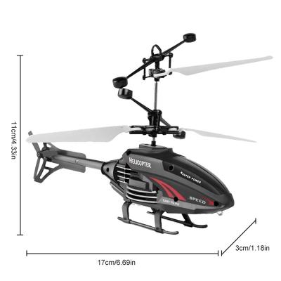 China Helicopter RC Toys Mini Drone Rechargeable Infrared Induction Remote Control RC Helicopter Flying Toys for Boys Girl Gift à venda