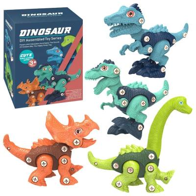 Cina Children take apart educational toys building animal set kids assembly toy diy dinosaurs in vendita