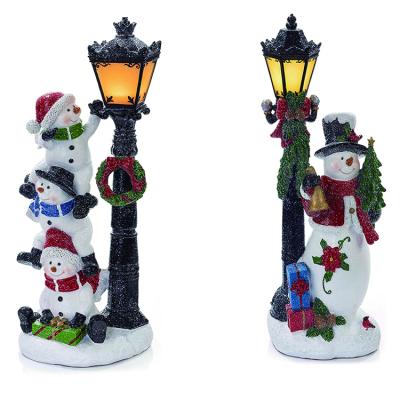 China Europe Customized Santa Claus Desktop Decoration Retro Lighting Products Home Lighting LED Lights for sale