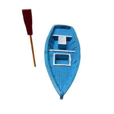 China Europe Customized Small Boating Model Boat Hull Modeling Gifts For Kids Delicate Home Decoration for sale