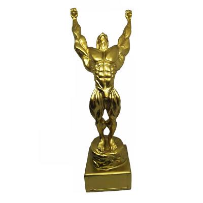 China Europe 15 Inch Calisthenics Trophy Resin Opens Competition Gifts Games Trophy Home Decoration for sale