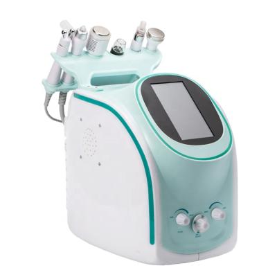 China Exfoliators 6 in 1 Micro Hydraulic H2O2 Skin Rejuvenation Skin Analyzer Dermabrasion Facial Cleansing Machine for sale