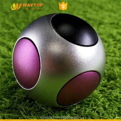 China 2017 New Innovative Colorful Football Six Sides Decompression Hand Busy Spinner Toy for sale