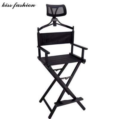 China Gold Traditional Custom Makeup Chair, Foldable Makeup Chair Telescopic Chair and Large Portable Makeup Salon Chair for sale