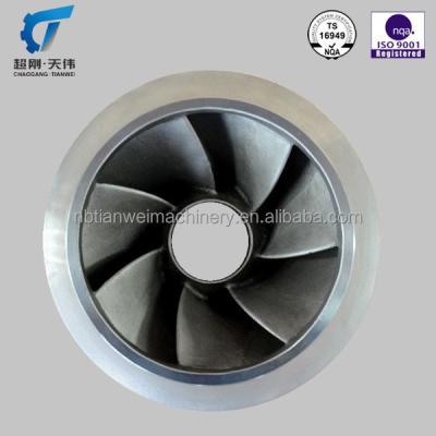 China Aluminum Impeller Machining CNC Machining Cost for sale