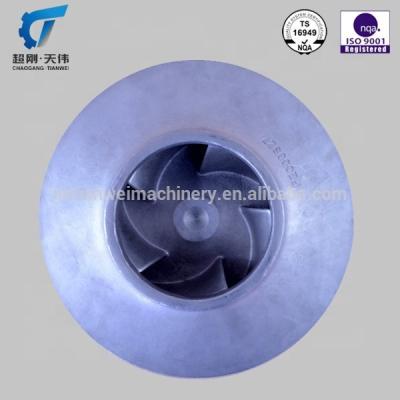 China Stainless Steel SS316 Water Pump Impeller Pump Parts for sale