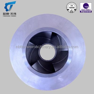 China 2015 hot sale water pump stainless impeller stainless impeller pump rubber impeller ISO 9001 water impeller for sale