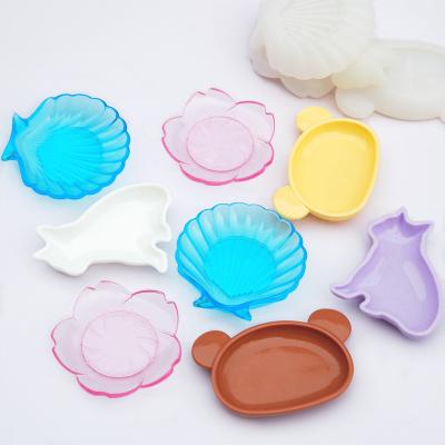 China Viable Sea Shell Silicone Molds For Resin Cute Art Of Dish Trinket Storage Box Silicone Molds for sale