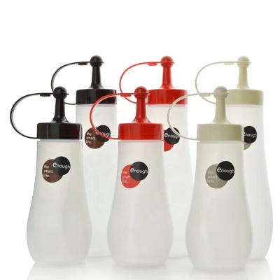 China Viable Oil Control Seasoning Pot Sushi Seasoning Sauce Bottle Plastic Bottle Squeezing Sauce Bottle for sale