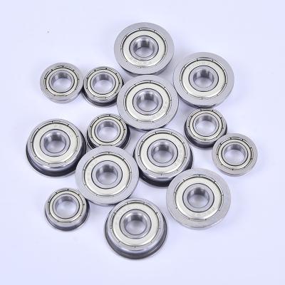 China Low noise miniature low price bearing 696zz 696z 6*15*5MM f696zz f696z flange bearing for sale