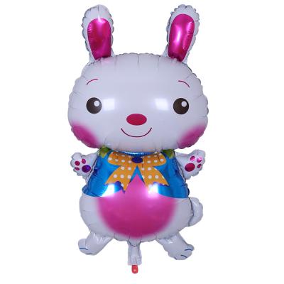 China Festival Decoration Easter Party Decoration Movie Balloon Bunny Foil Balloon Baby Birthday Party Decoration for sale