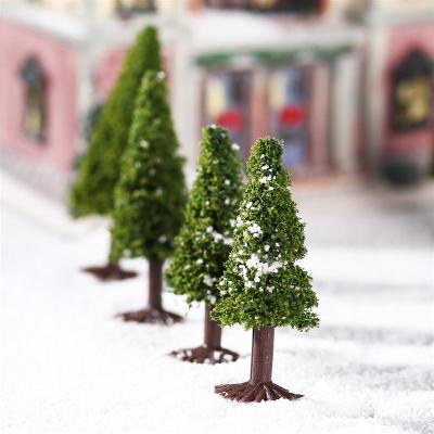 China Desk Ornament 10 cm Mini Christmas Tree Holiday Small Green Christmas Tree Desktop Decoration for sale