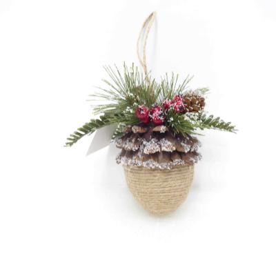 China Cheap Indoor Home Wholesale PVC Flower Basket Christamas Price Angel Pendant Christmas Ornament for sale