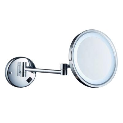 China HSY1006 Manufacturer Magnifying Wall Mounted Wholesales Magnifying Mirror Sale Original Bright Silver Bright Smart OEM for sale