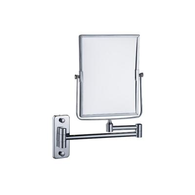 China HSY3052 Square Makeup Bathroom Cosmetic Magnifying Enlarging Shaving Double Sided Mirror for sale