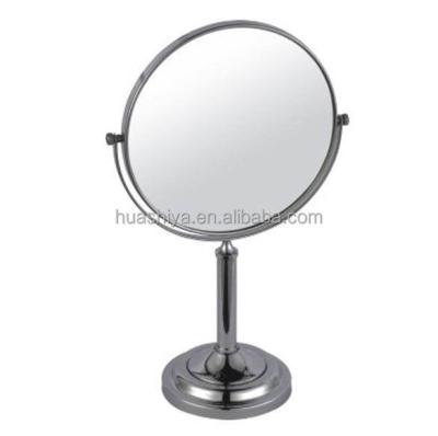 China HSY4005 Magnifying Make Up Desk Table Makeup Gold Magnifying Dressing Table Mirror for sale