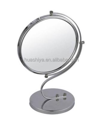 China Stylish HSY4009 360 Rotating Makeup Table Makeup Magnifying Desktop Magnifying Mirror for sale