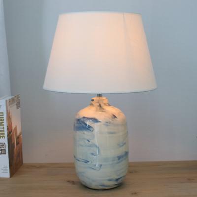 China Hand Painting Lighting Furniture Corridor Home and Hotel Modern Design Decorative Ceramic Table Lamp for Decoration for sale