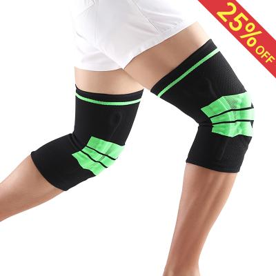 China ATAN Universal Breathable Safe Elastic Sports Cover Device Silicone Knee Pads Support Elastic Knee Pads Training Basketball Elastic Knee Pad for sale