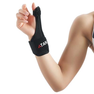 China Curved Support Bar Thumb Guard For Thumb Sprain Rehab And Wrist Sprain Rehab Fix Thumb Support By Aluminum Bars for sale