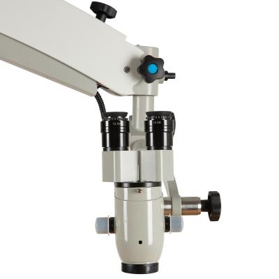 China Optical System 0-180 Degree/45 Degree Binoculor Flip-Up Optical Head Operation Microscope DENTAL ENT Surgical Microscope for sale