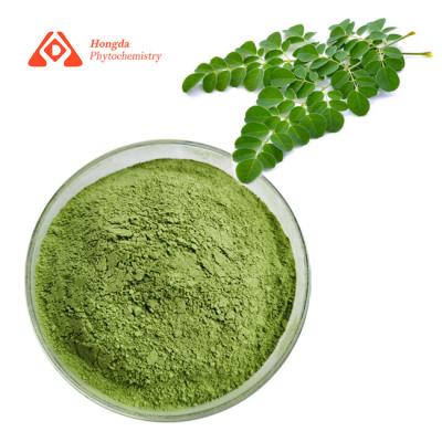 China Categoría alimenticia orgánica pura del polvo de la hoja de Moringa de los ingredientes antis naturales del oxidante en venta