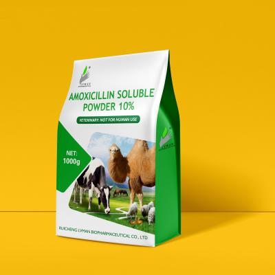 China Medicamento veterinario de ingrediente activo de amoxicilina 2 mg / kg en venta