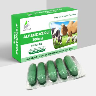 China Oral Albendazole Bolus / Tablet Veterinary Drug GMP Manufacturer for sale