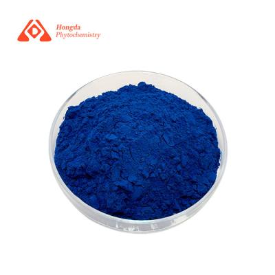 China Polvo orgánico puro de Spirulina, color azul E18 del valor del polvo de la ficocianina de Spirulina en venta