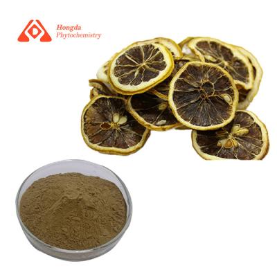 China La fruta cítrica Aurantium de la naranja amarga Synephrine extrae la muestra del polvo del 6% Brown disponible en venta