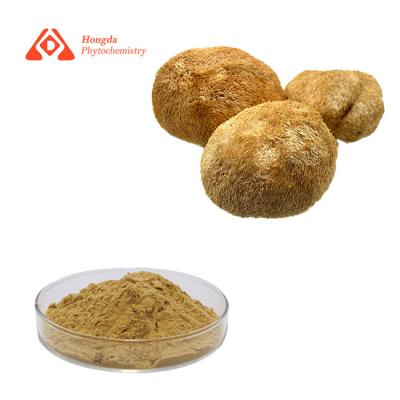 China Polysaccharide Pure Plant Extract Brown Yellow Hericium Erinaceus Extract for sale