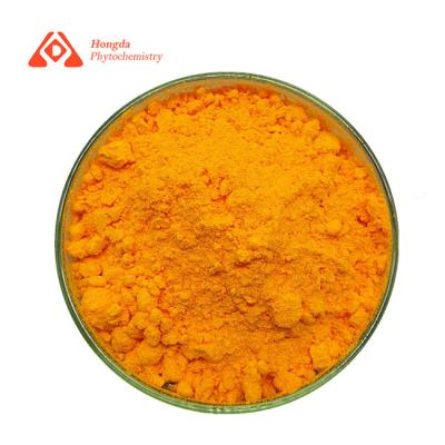 China Hongda Phytochemistry 98% Coenzyme Q10  CAS:303-98-0 Anti-aging Orange Powder for sale