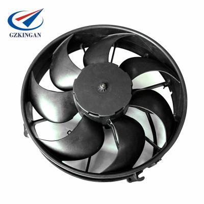 China Heat Dissipation 12 Inch Cooling Capacitor Fan 12V 24V Fan SPAL Motor Bus Capacitor Fan for sale